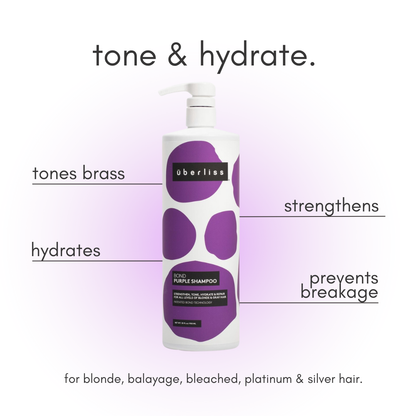 Bond Purple Shampoo - Blond Toner - 32 oz