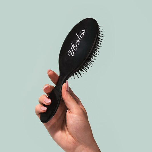Daily Polish Boar Bristle Brush Black