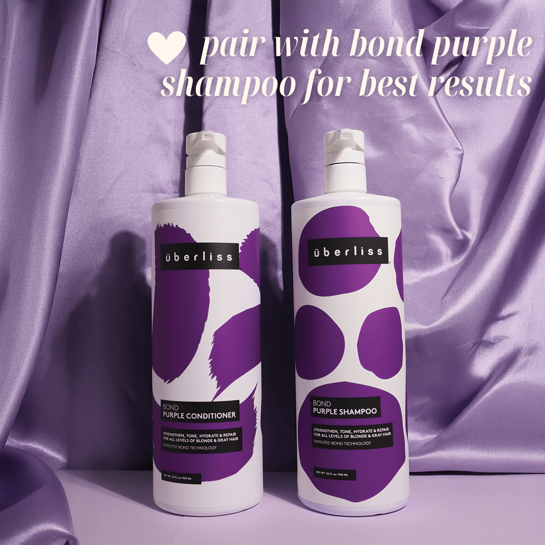 Purple Shampoo and Conditioner for Blonds